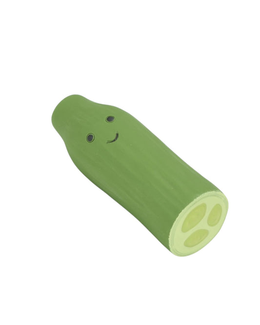 CARL CUCUMBER SMALL LATEX TOY
