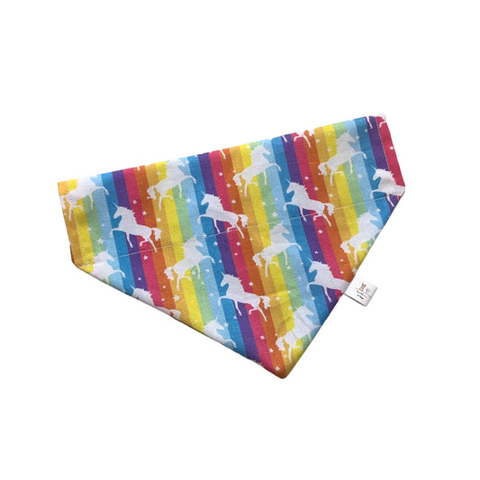 RAINBOW UNICORNS BANDANA