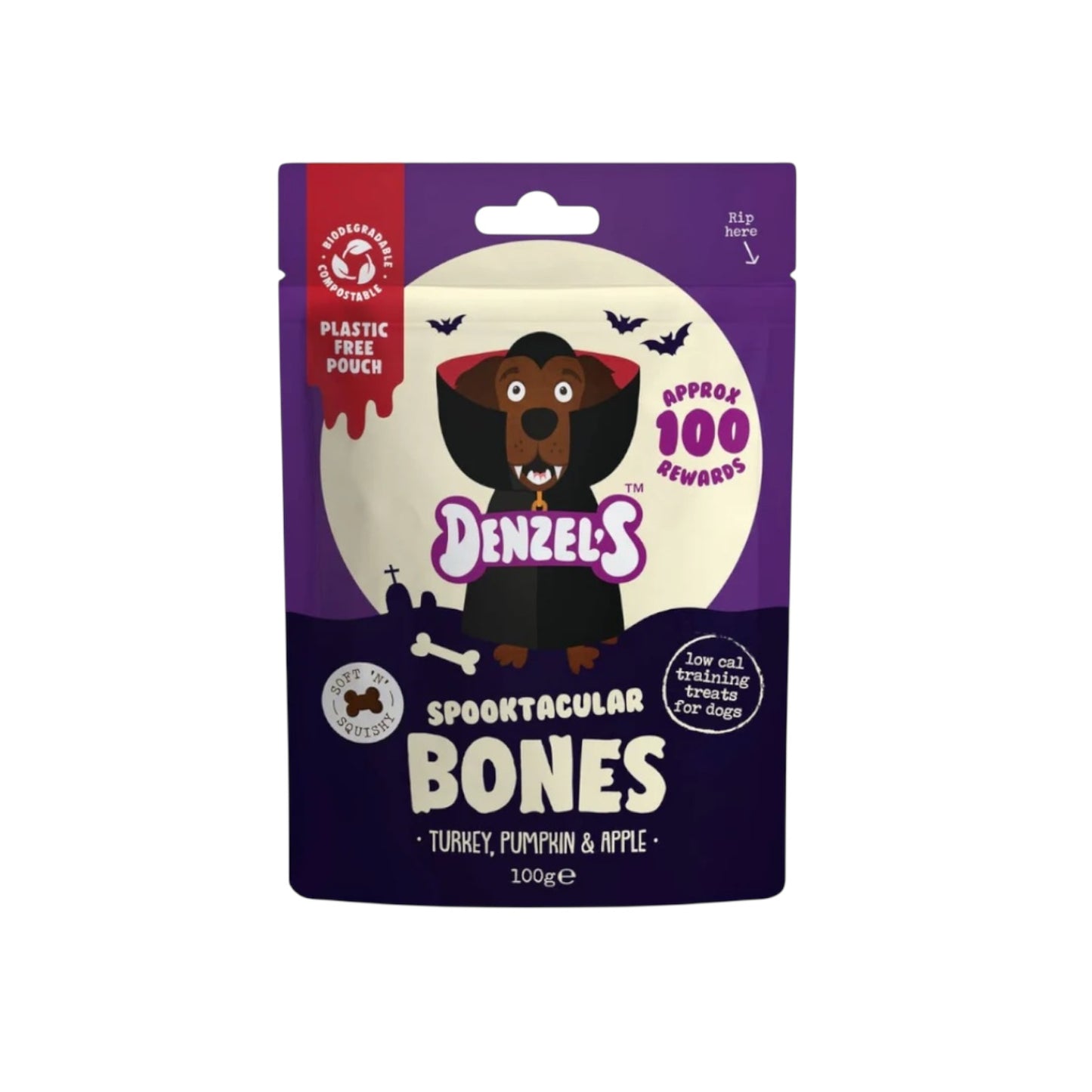 DENZEL’S SPOOKTACULAR BONES TRAINING TREATS